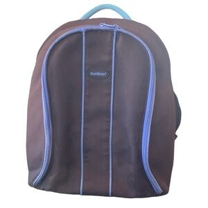 Baby Bjorn Diaper Bag Backpack Black and Blue